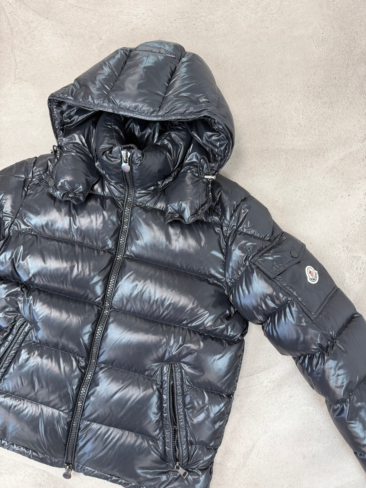 Moncler Black Maya Size 2