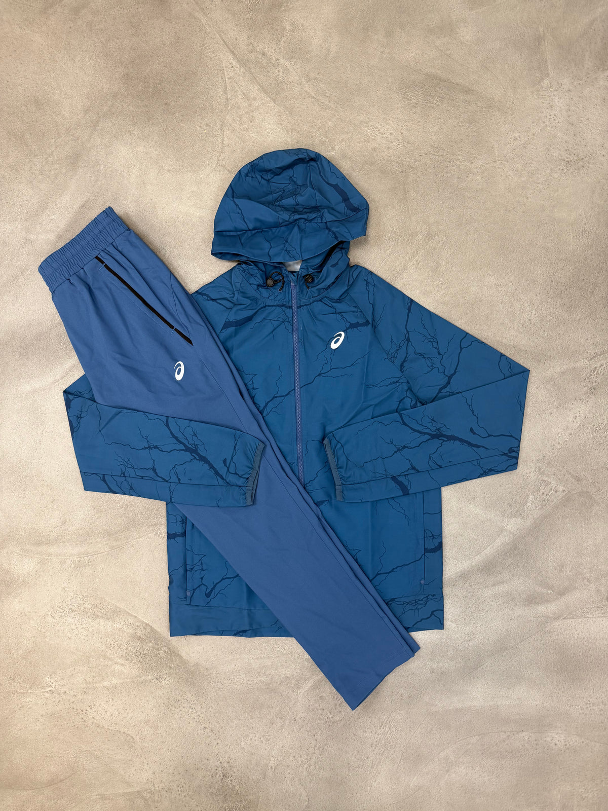 Asics Royal Blue Strike Tracksuit