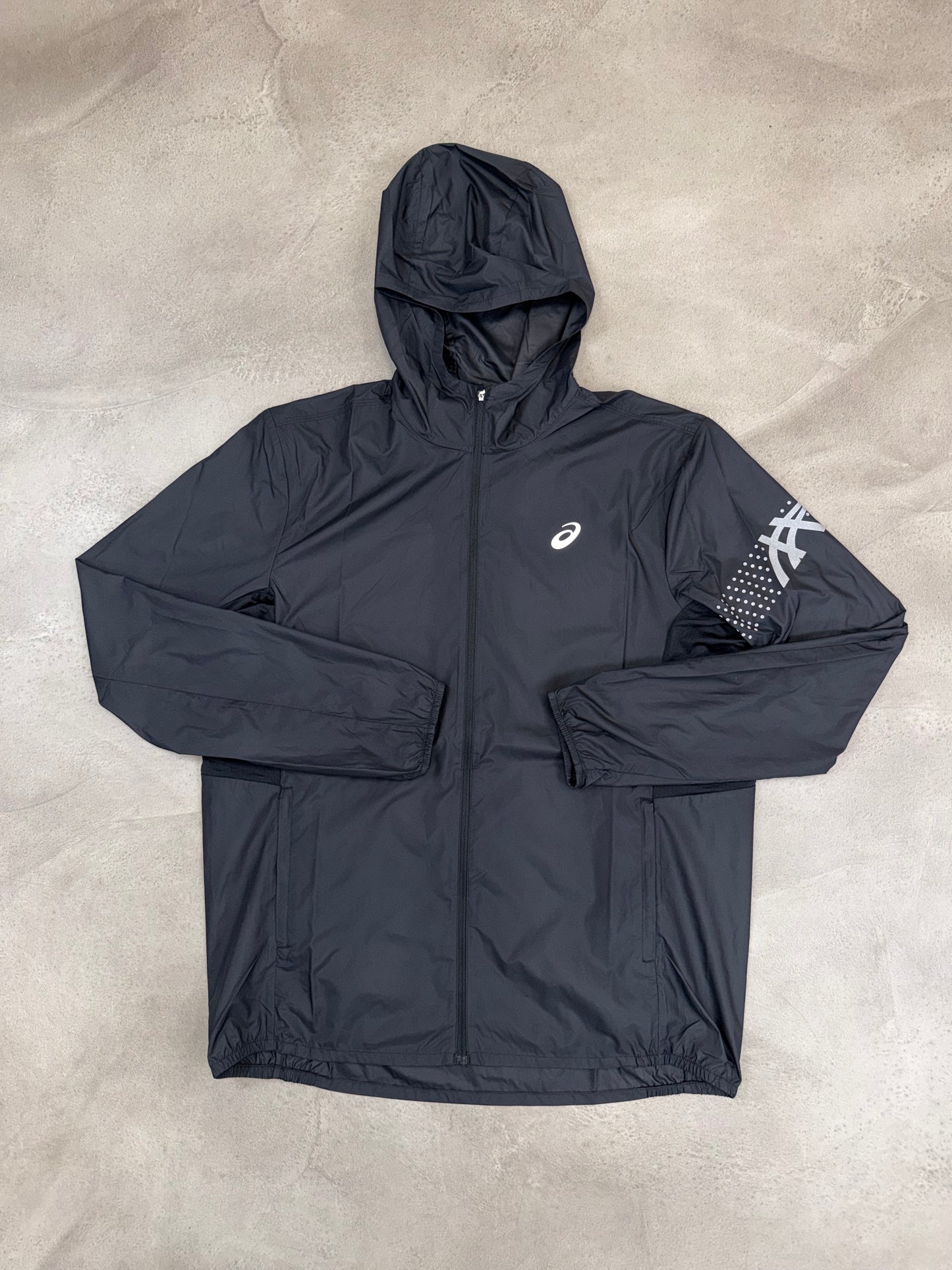 Asics Icon Black/Grey Jacket