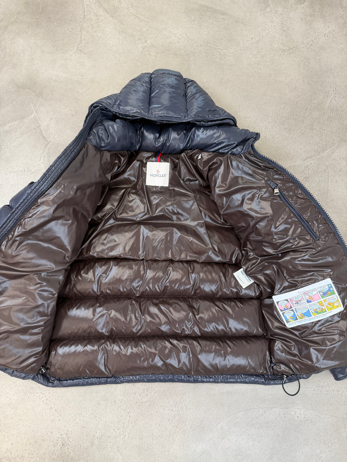 Moncler Navy Maya Size 4