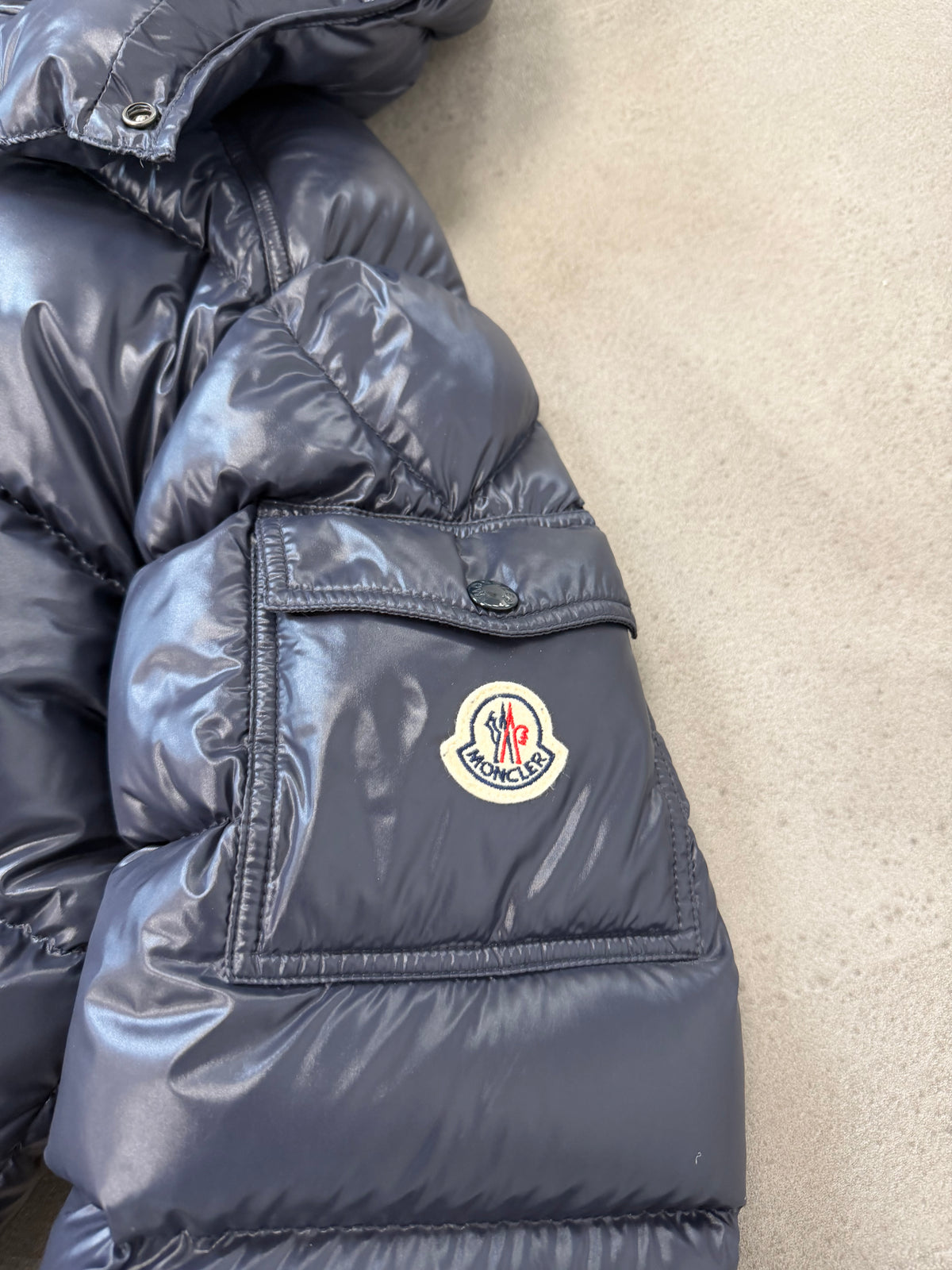 Moncler Navy Maya Size 4