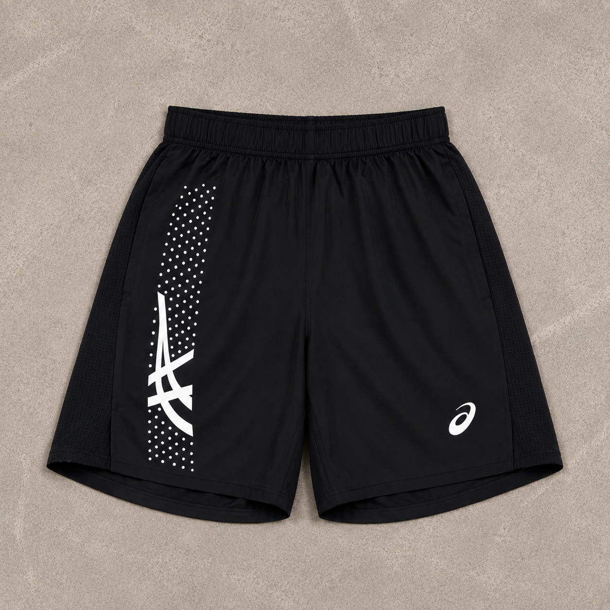 Asics Black Icon 7” Shorts