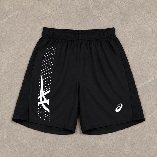 Asics Black Icon 7” Shorts