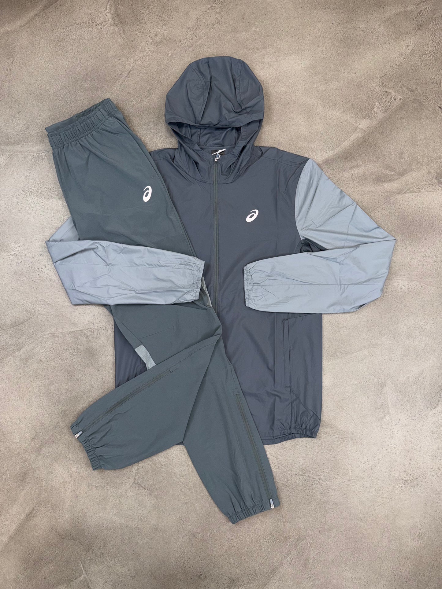 Asics Grey Core Tracksuit