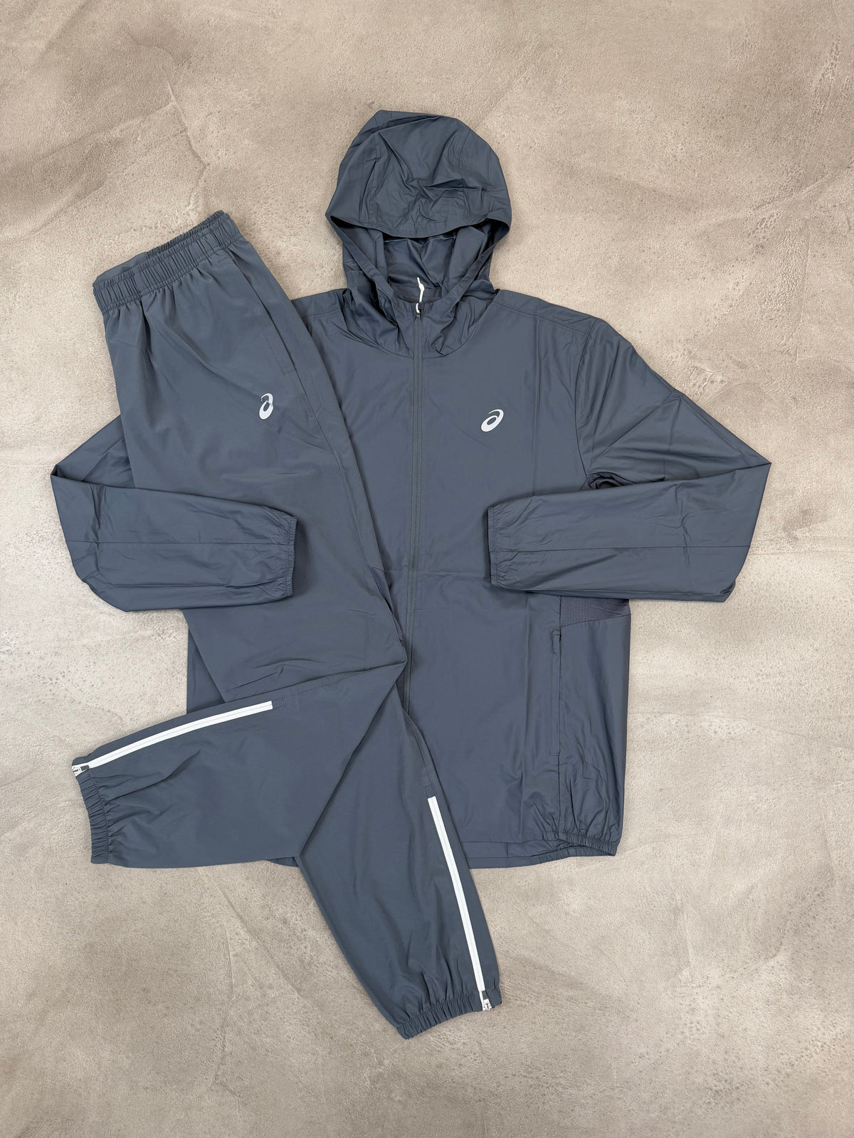 Asics Grey Core Tracksuit