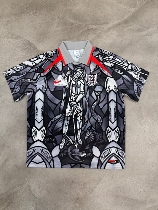 Nike x Palace England T-Shirt Pewter Grey