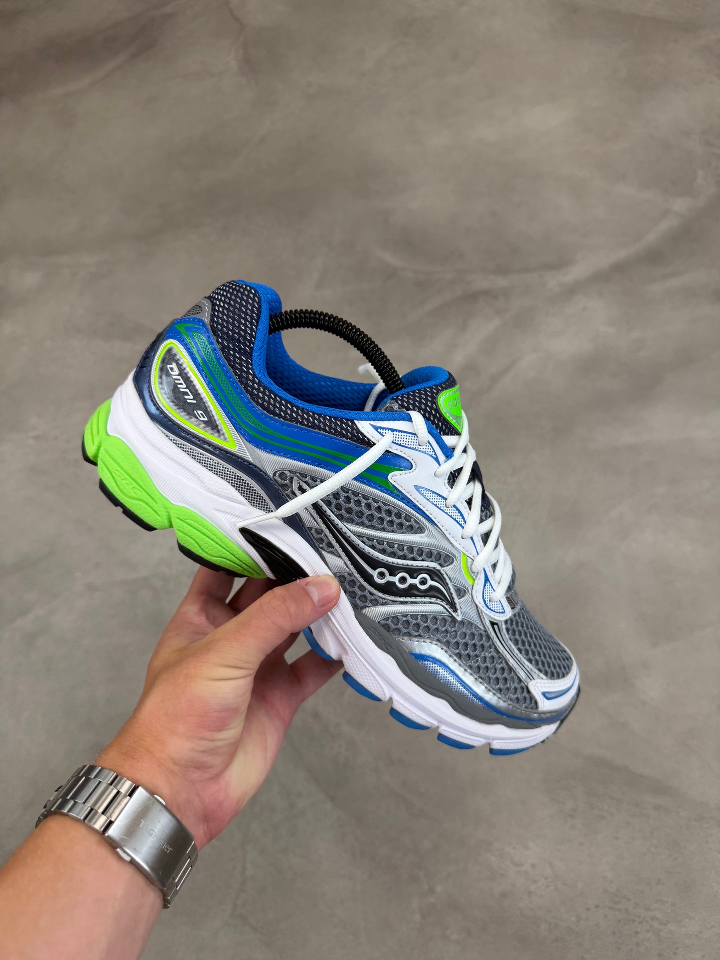 Saucony ProGrid Omni9 Grey Slime